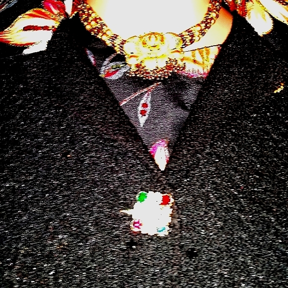 CHRISTIAN A. 12/14 VINTAGE WOOL SILK TWEED BOUCLE 3PC METALLIC SKIRT SUIT SET - Picture 3 of 15